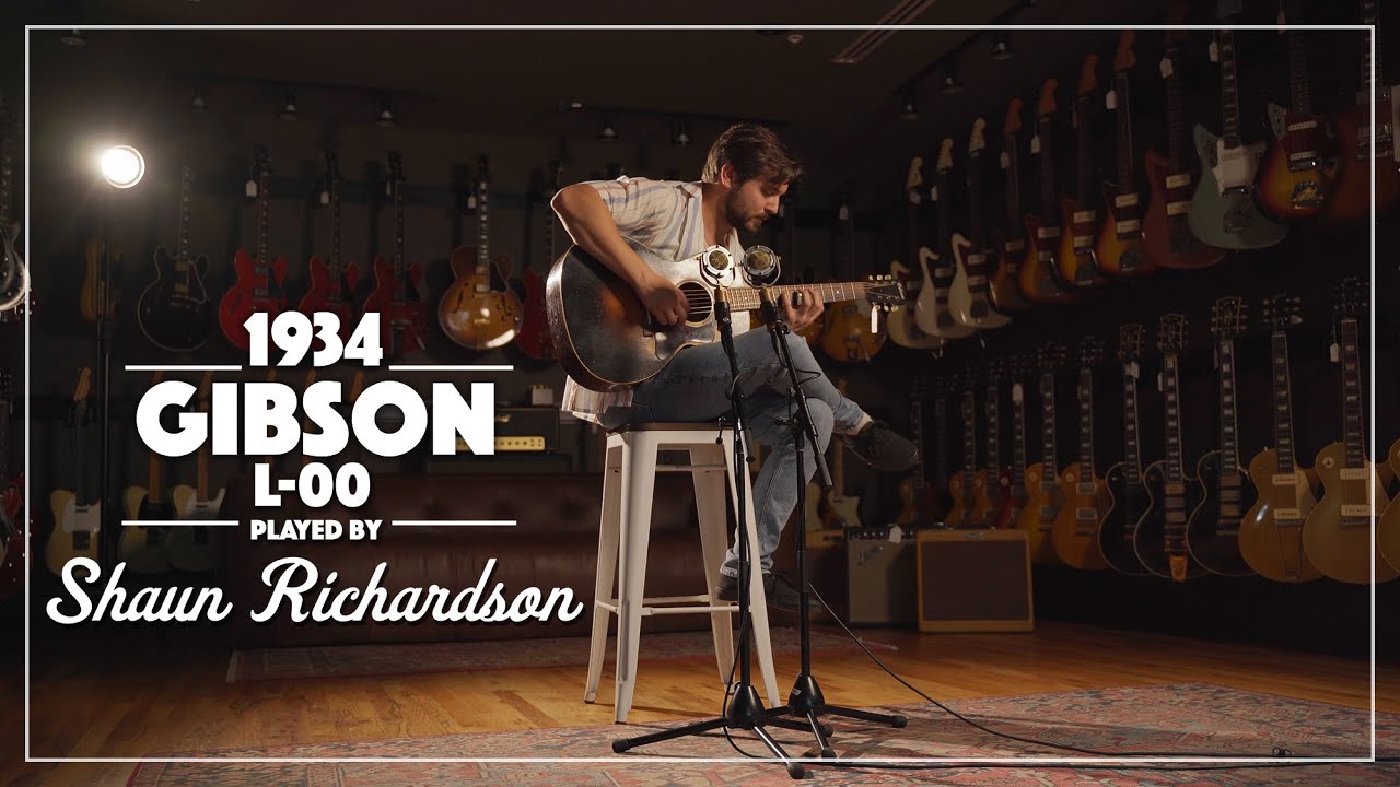 1934 Gibson L-00 played by Shaun Richardson