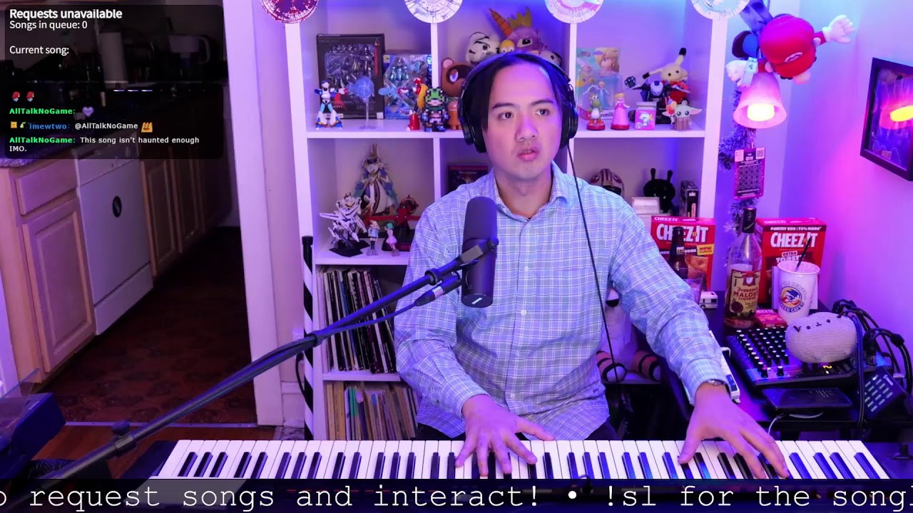 Video Game Music (VGM) on Piano, from Twitch! Request at bit.ly/jer-songlist
