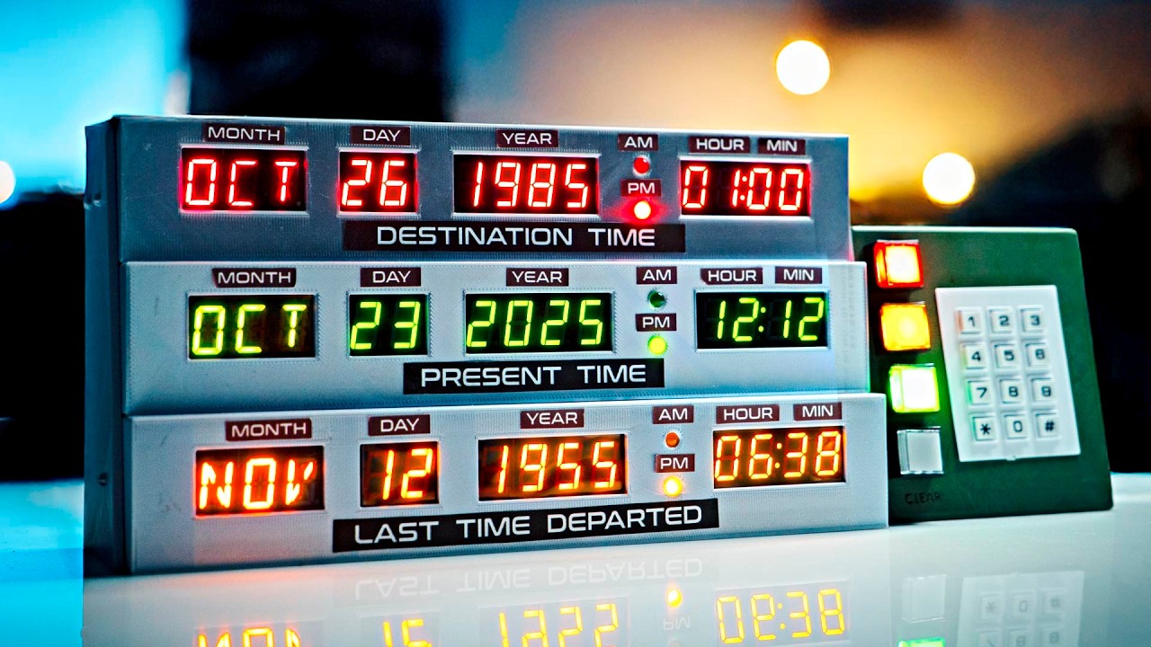 Build your own TIME CIRCUIT!