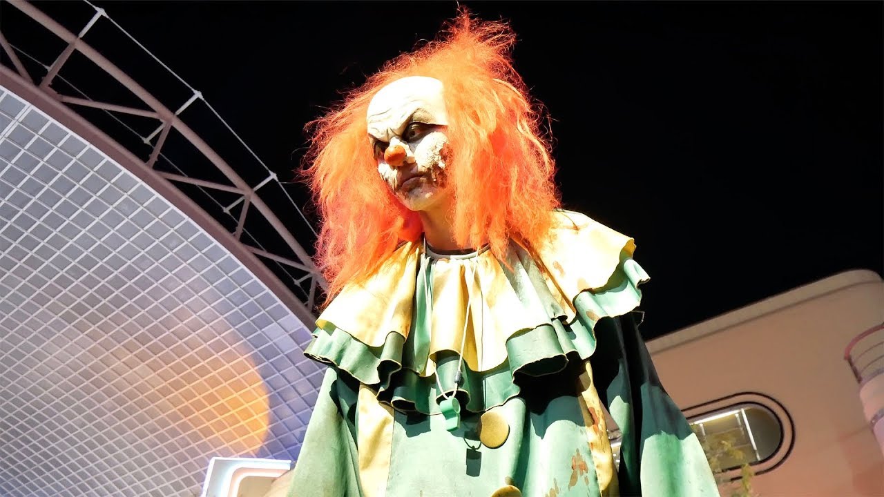 USJ お茶目なピエロたちw ②【4K】
