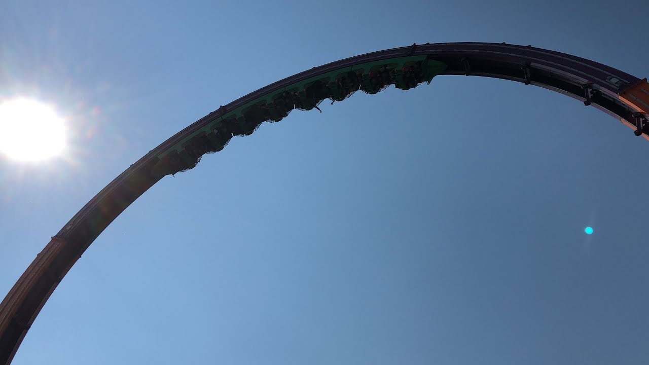 Six Flags Great America Mardi Gras Hangover On-Ride (No Copyright)
