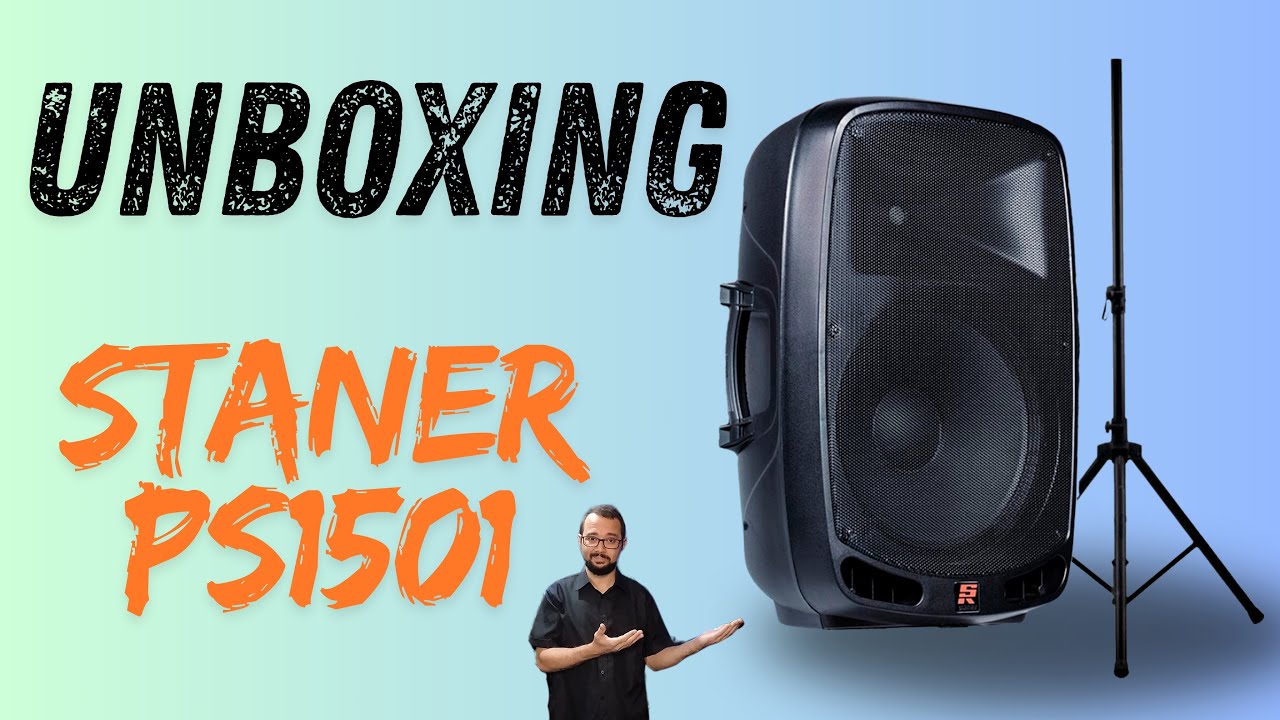 Unboxing Caixa Ativa Staner PS1501