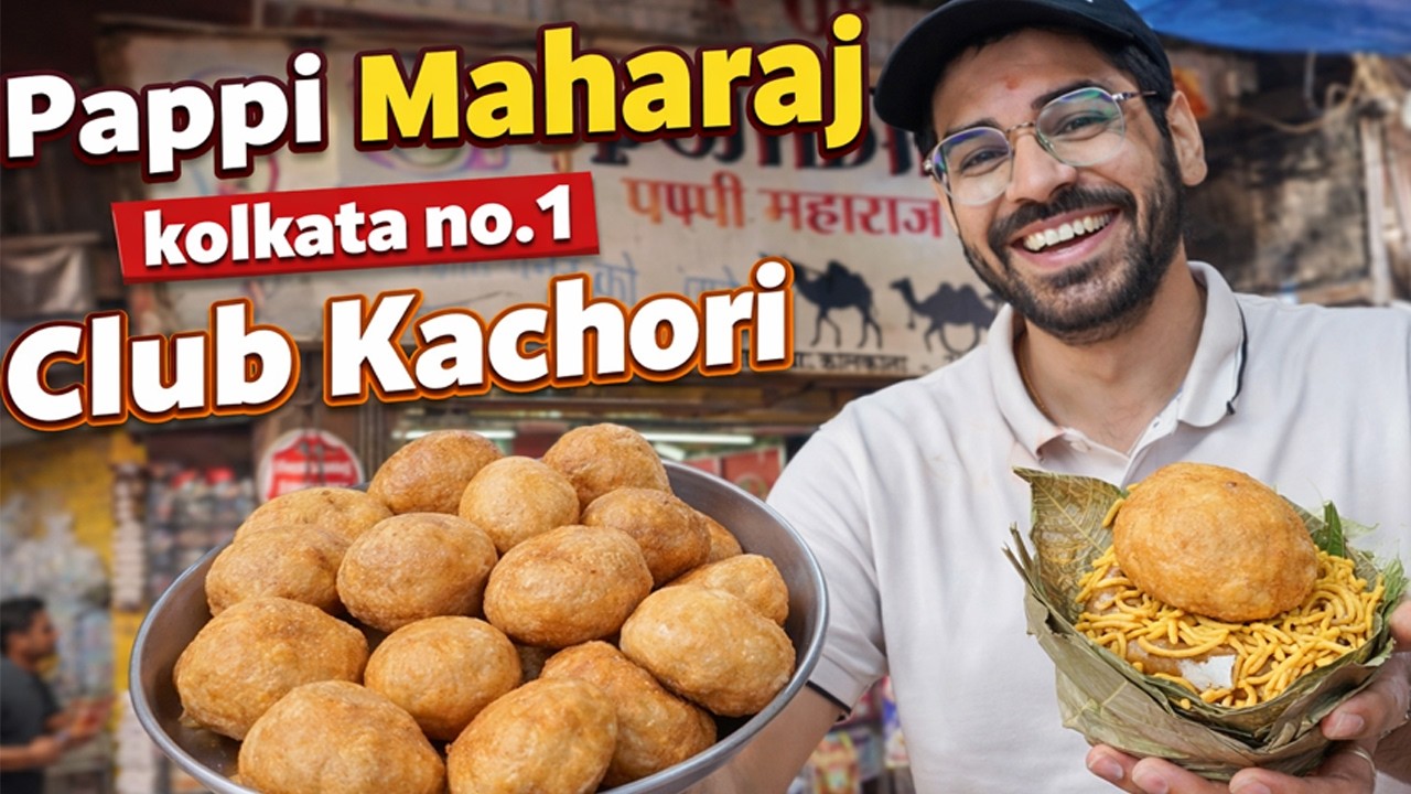 Pappi Maharaj Club Kachori - Is This Kolkata’s BEST Club Kachori ?  Bara Bazar Kolkata