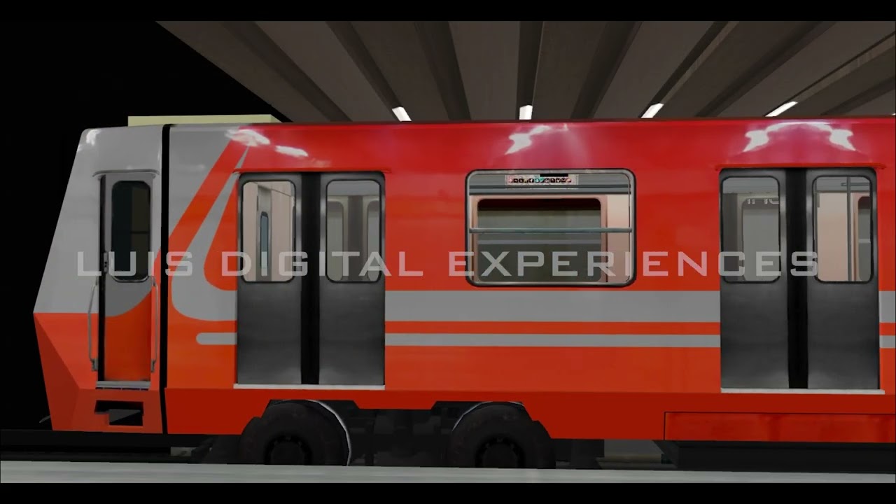 NUEVA LINEA 9 METRO CIUDAD DE M&Eacute;XICO SIMULADOR OPENBVE