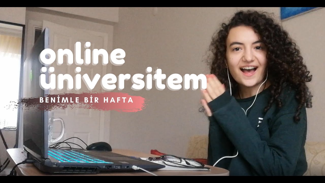 Online Üniversitem | İlk Haftam Vlog (ilk video)