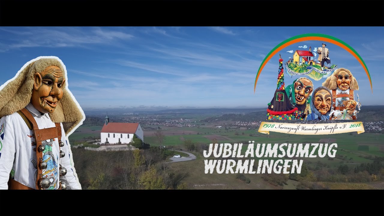 Jubiläumsumzug Rottenburg-Wurmlingen 2018 Teil 1/2