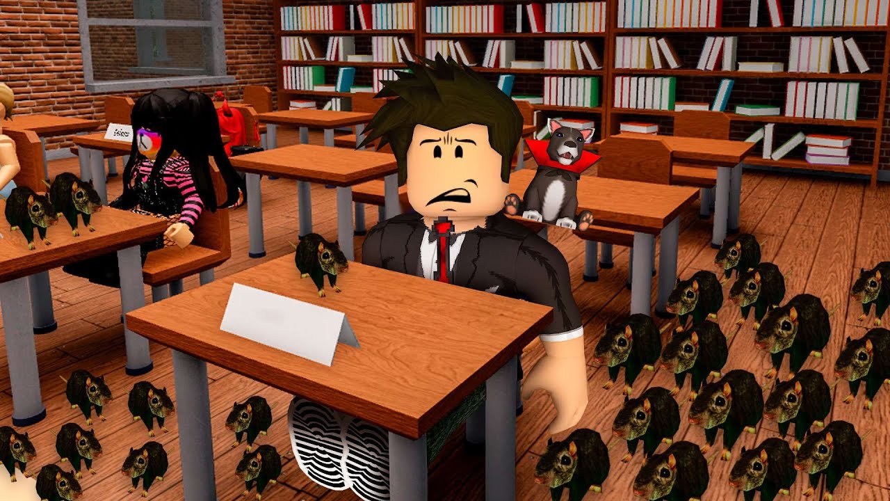 MUITOS RATOS NA ESCOLA DO LOKIS | Roblox - The Presentation Experience