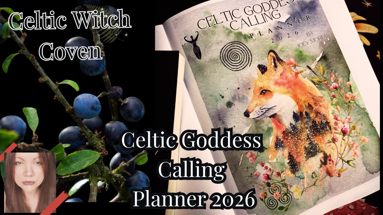 Celtic Witch Coven ★ Celtic Goddess calling Planner 2026 ★ REVEAL
