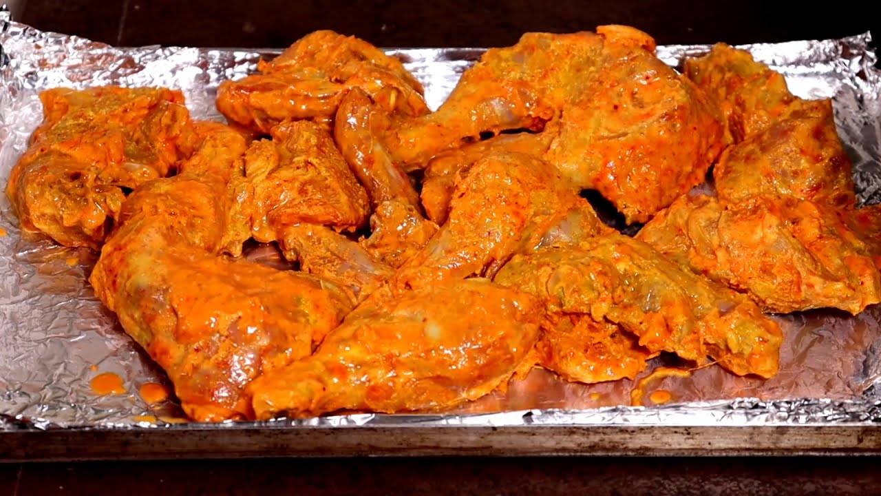 CHICKEN TANDOORE WITH ELECTRIC | TANDOOR Chicken | chicken tandoori electric machine|