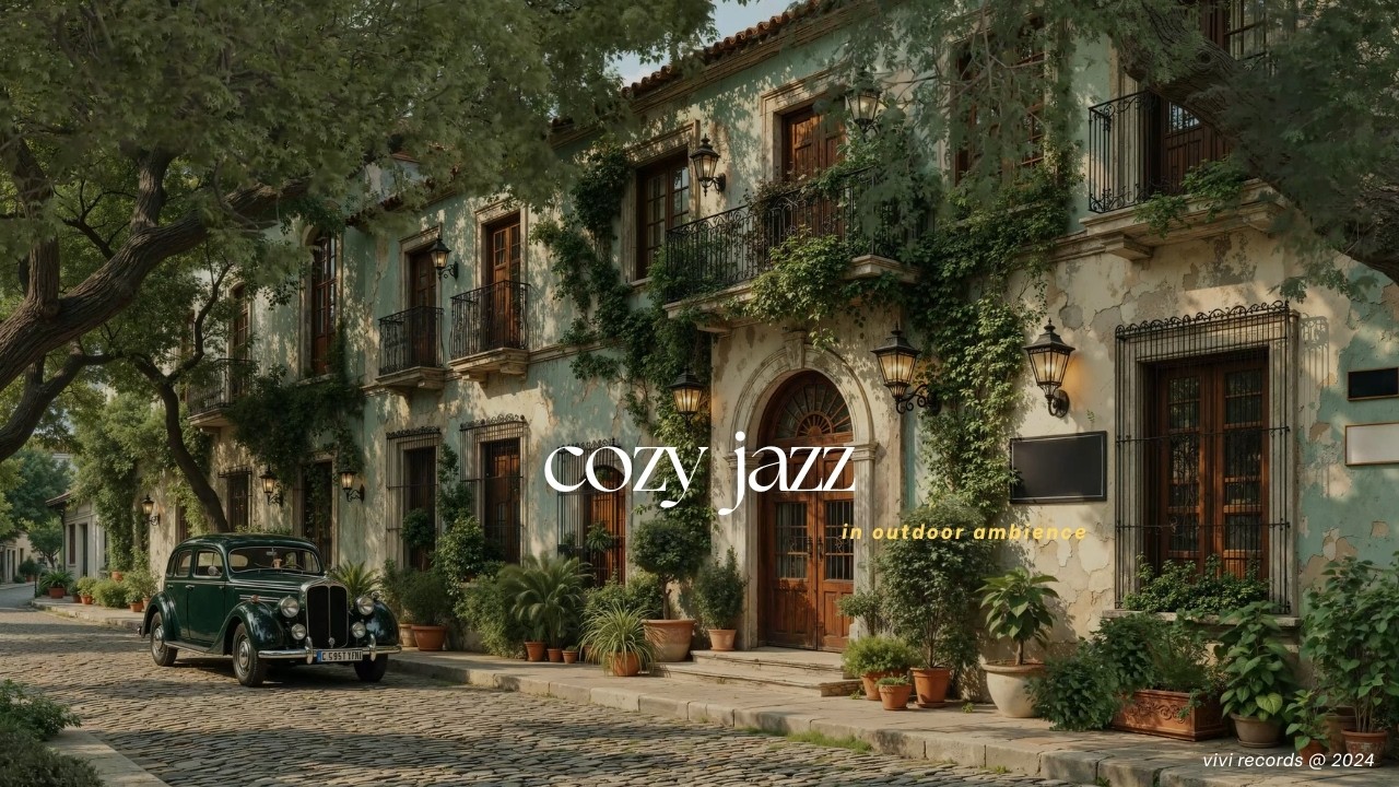 Quiet Jazz Morning | Soft Playlist for Relaxing | Cozy Outdoor Jazz & Birdsong To Study, Focus