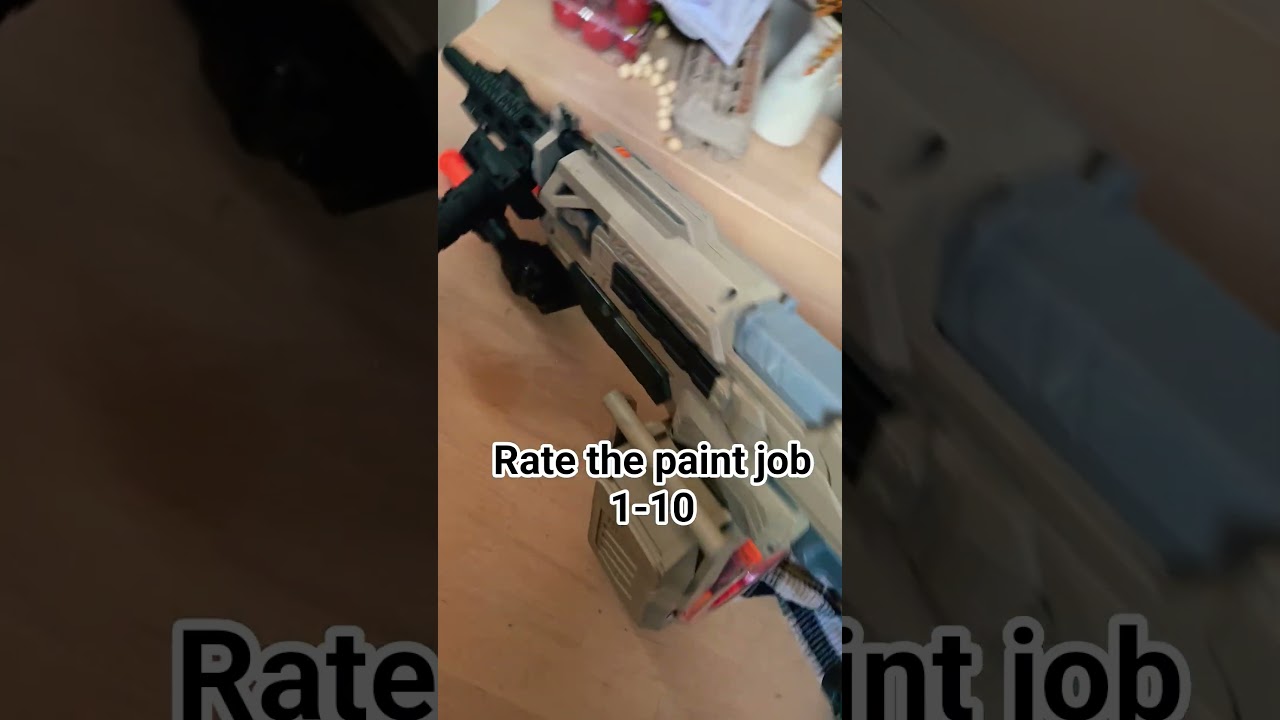 My New Nerf Paint Job. #nerf #nerfguns #nerftoys #nerfsniper #toys #nerflmg #nerfblasters