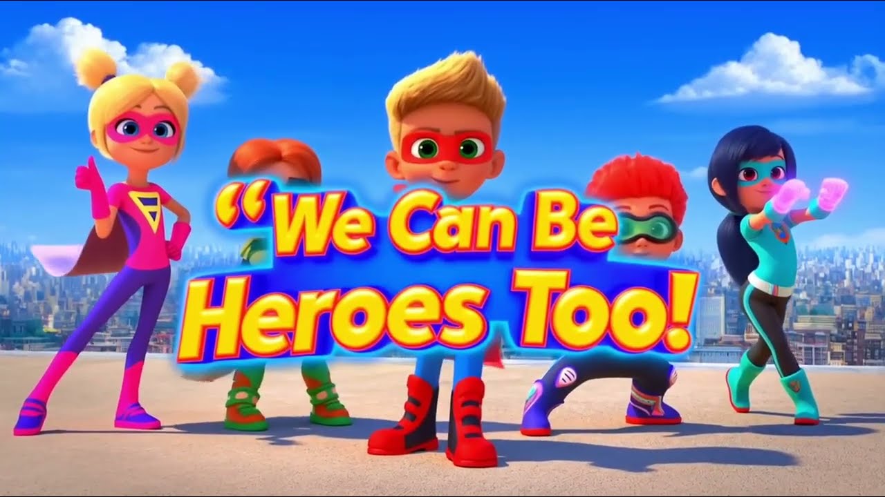 🎶 Superhero Clean up crew 🎶🦸🏽‍♀️ Kids songs and Lullabies 