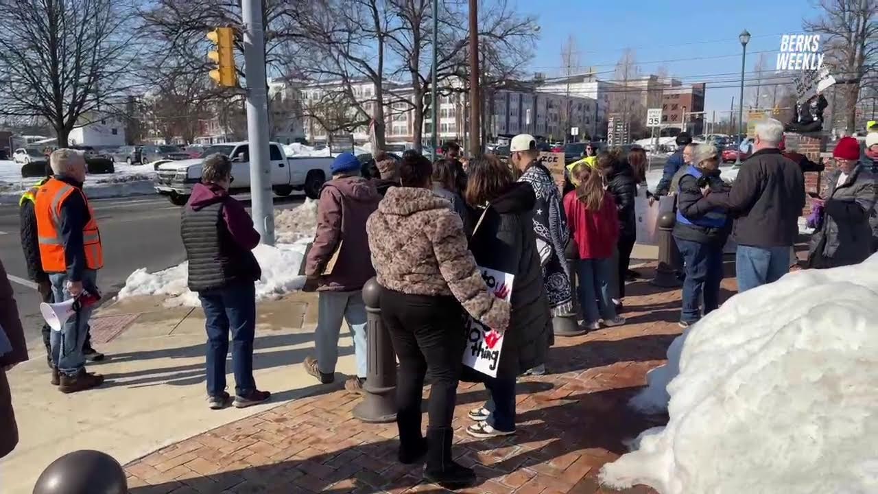 ICE OUT Protest in Wyomissing