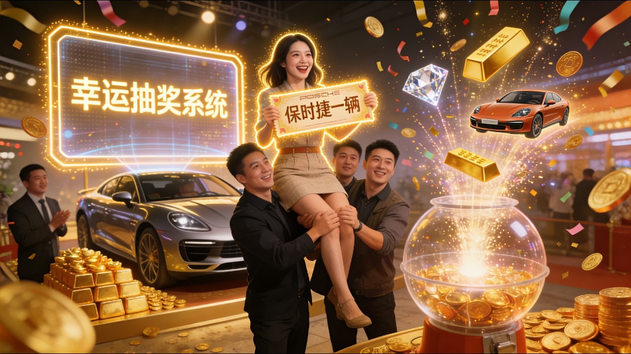 【完結】🔥曲笑孝抽獎系統加身，保時捷、千年人參抽到手軟，從谷底逆襲到巔峰！#曲笑孝
