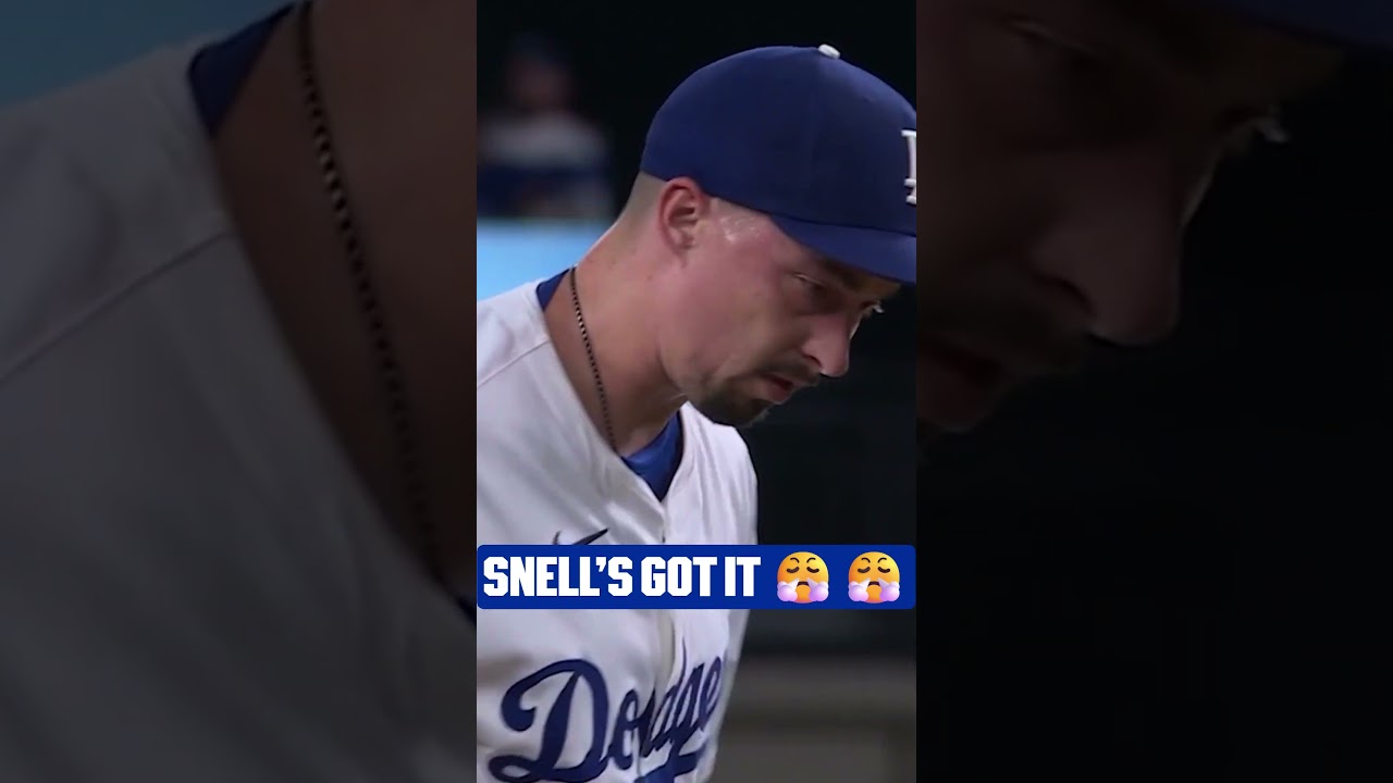 Blake Snell convinces Dave Roberts to stay in and it's WAY worth it 😤