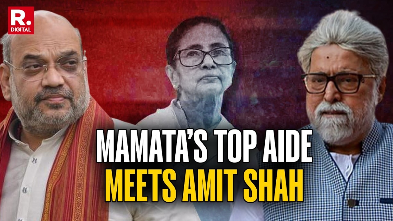 Mamata Banerjee&rsquo;s Top Aide Dumps TMC? Sudip Bandyopadhyay Meets Amit Shah As 20 Rebel MPs Back NDA