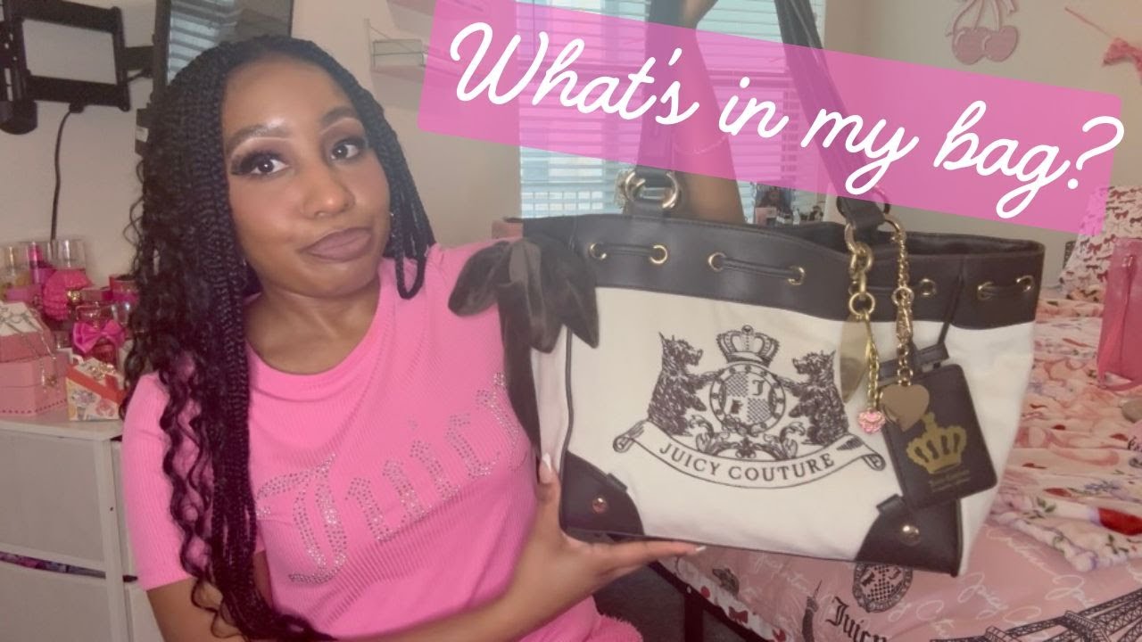 what's in my bag? | #Juicy Couture daydreamer