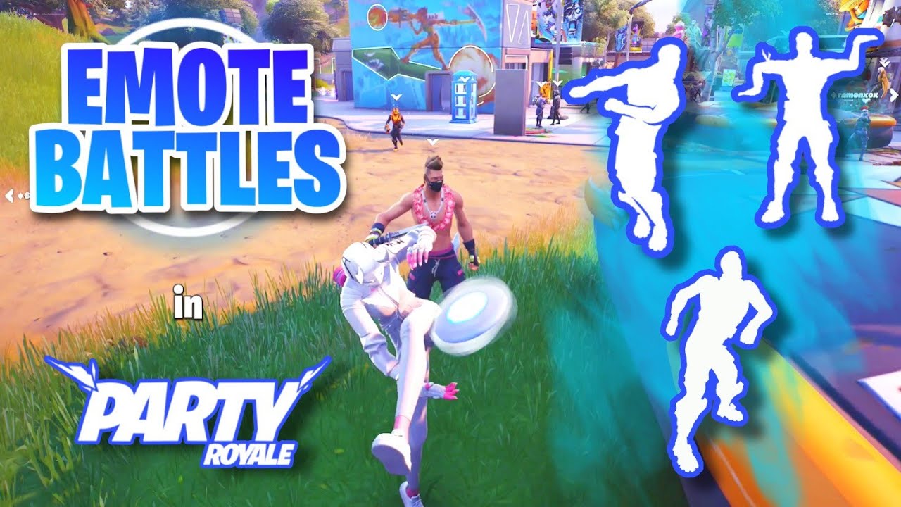 Emote Battles and Flexing Rare Emotes in Party Royale 9