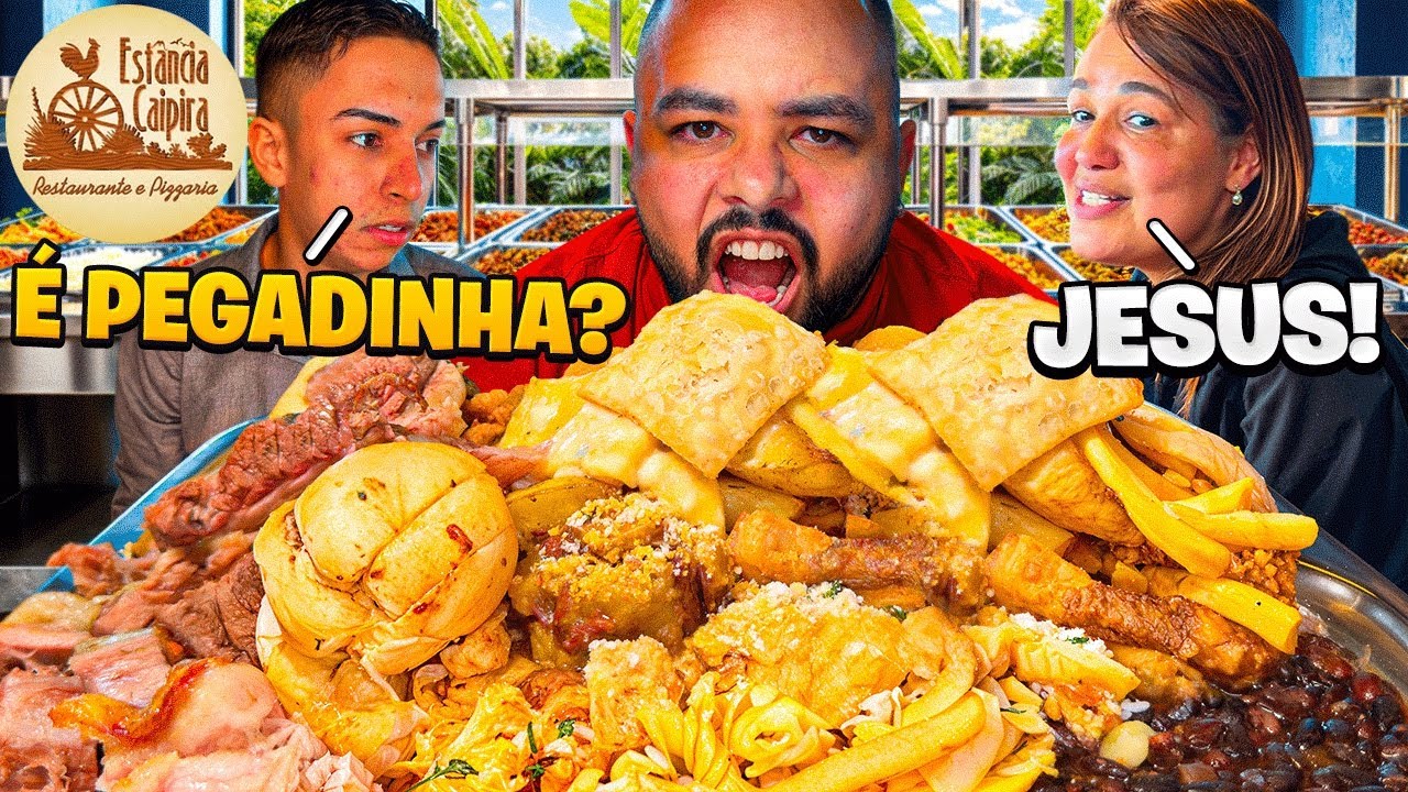 COMI 4KG NO SELF-SERVICE POR R$34,90 COM SOBREMESA *É pegadinha???