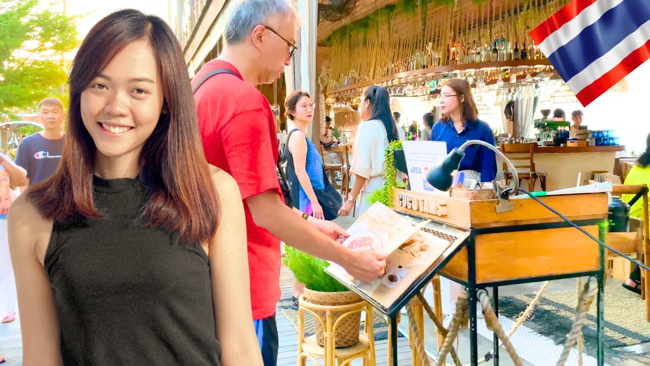 Koh Samui Thailand Bophut Beach Fishermans Village Walking Tour