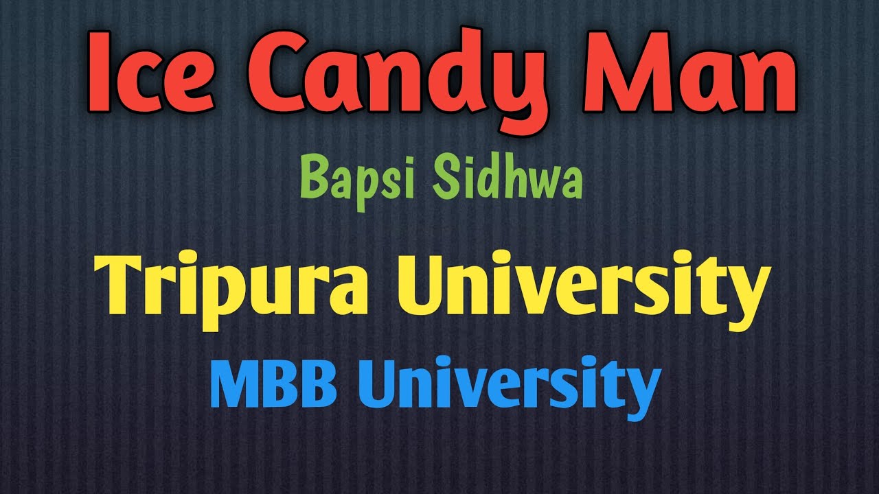 Ice Candy Man or Cracking India by Bapsi Sidhwa in Bengali | Partition Literature