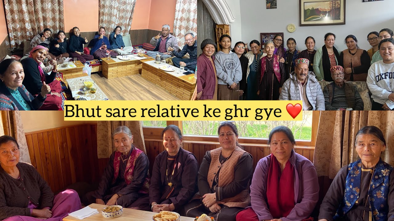 Fagli me hum bhut sare relative ke ghr gye ❤️|| kamringpa vlogs 