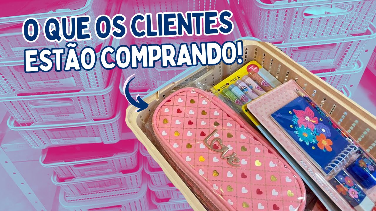 SEPARANDO PEDIDOS! VEM VER TUDO QUE ESTÃO COMPRANDO EM UMA PAPELARIA ONLINE