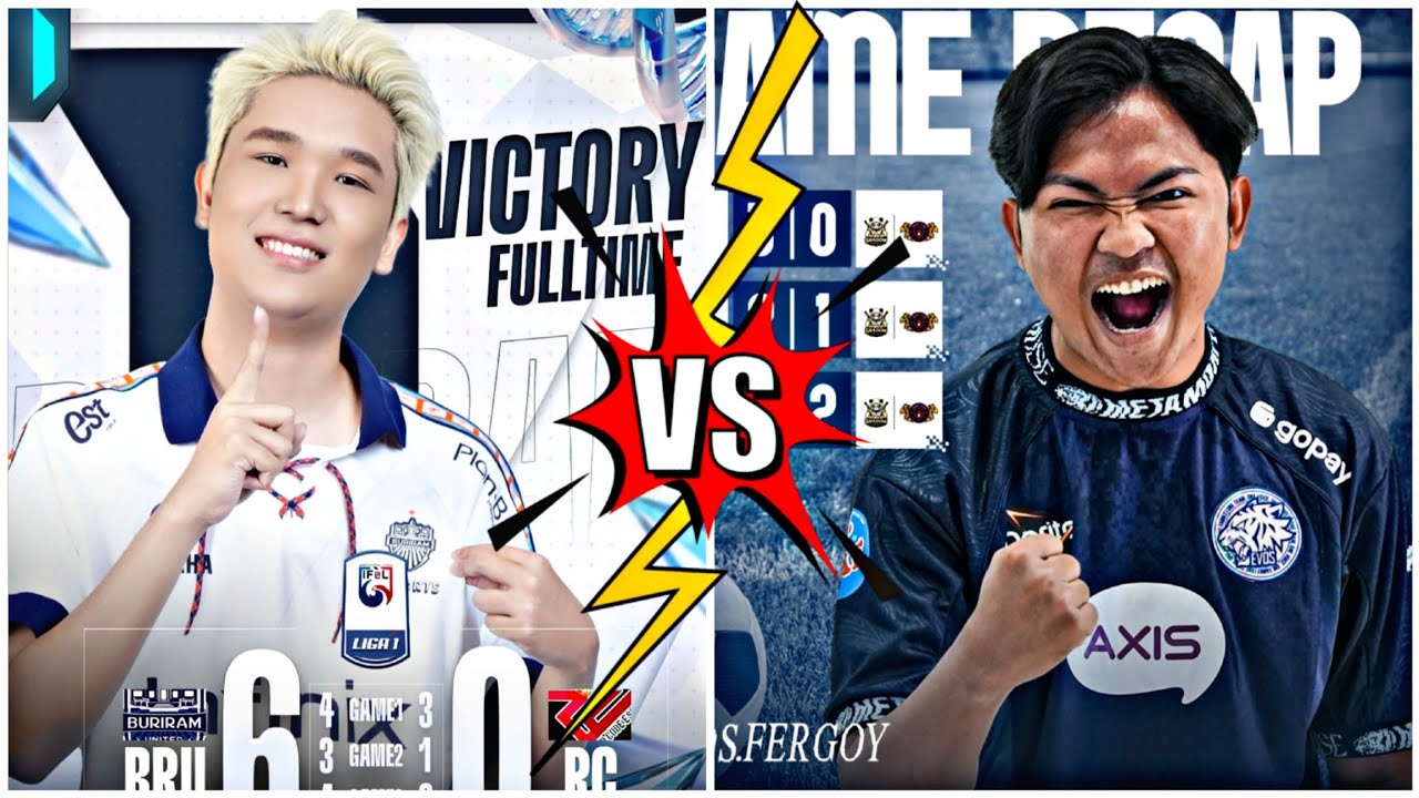 CHOMKATA TUMBANG ❗ FORMASI EVOS FERGOY YANG BIKIN BRU JXMKT KALAH DI IFEL LEAGUE 1 EFOOTBALL MOBILE