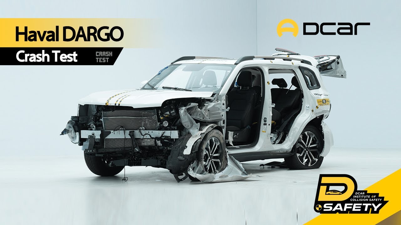 HAVAL DARGL Crash Safety Test 哈弗大狗 碰撞安全测试