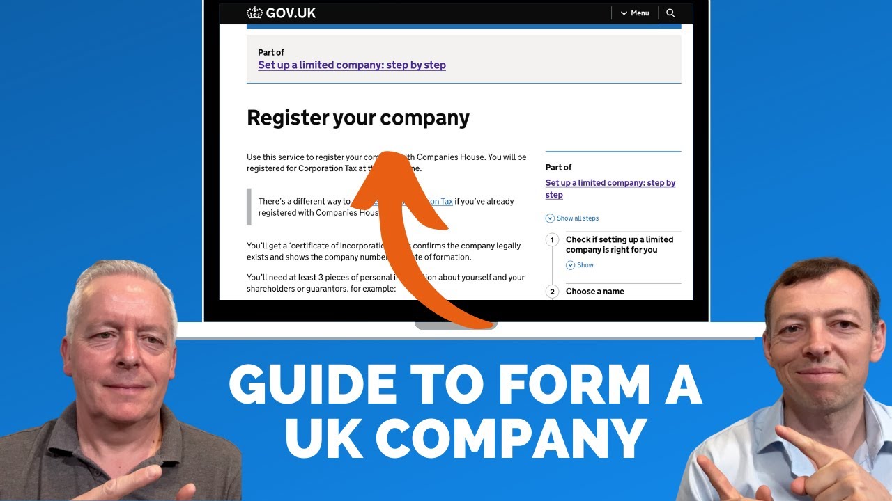 How to Start a UK Limited Company (Complete Step by Step Tutorial to Formation!)