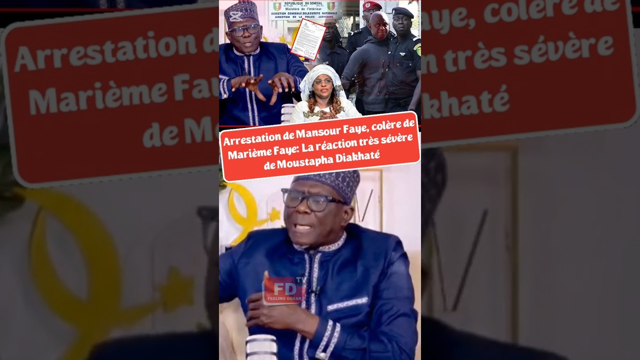 #MoustaphaDiakhat&eacute; tacle mareme Faye Sall #feelingdakar #kebetu
