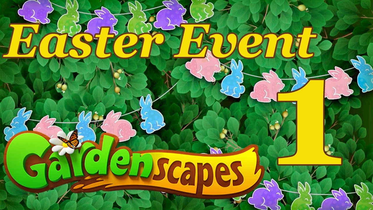 GardenScapes Easter Event Level 1 [Сandy 1]
