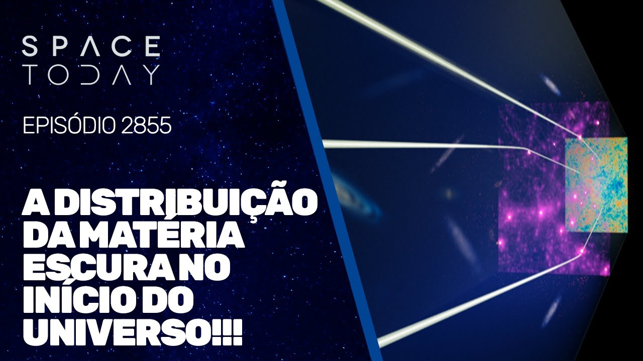A DISTRIBUIÇÃO DA MATÉRIA ESCURA NO INÍCIO DO UNIVERSO!!!