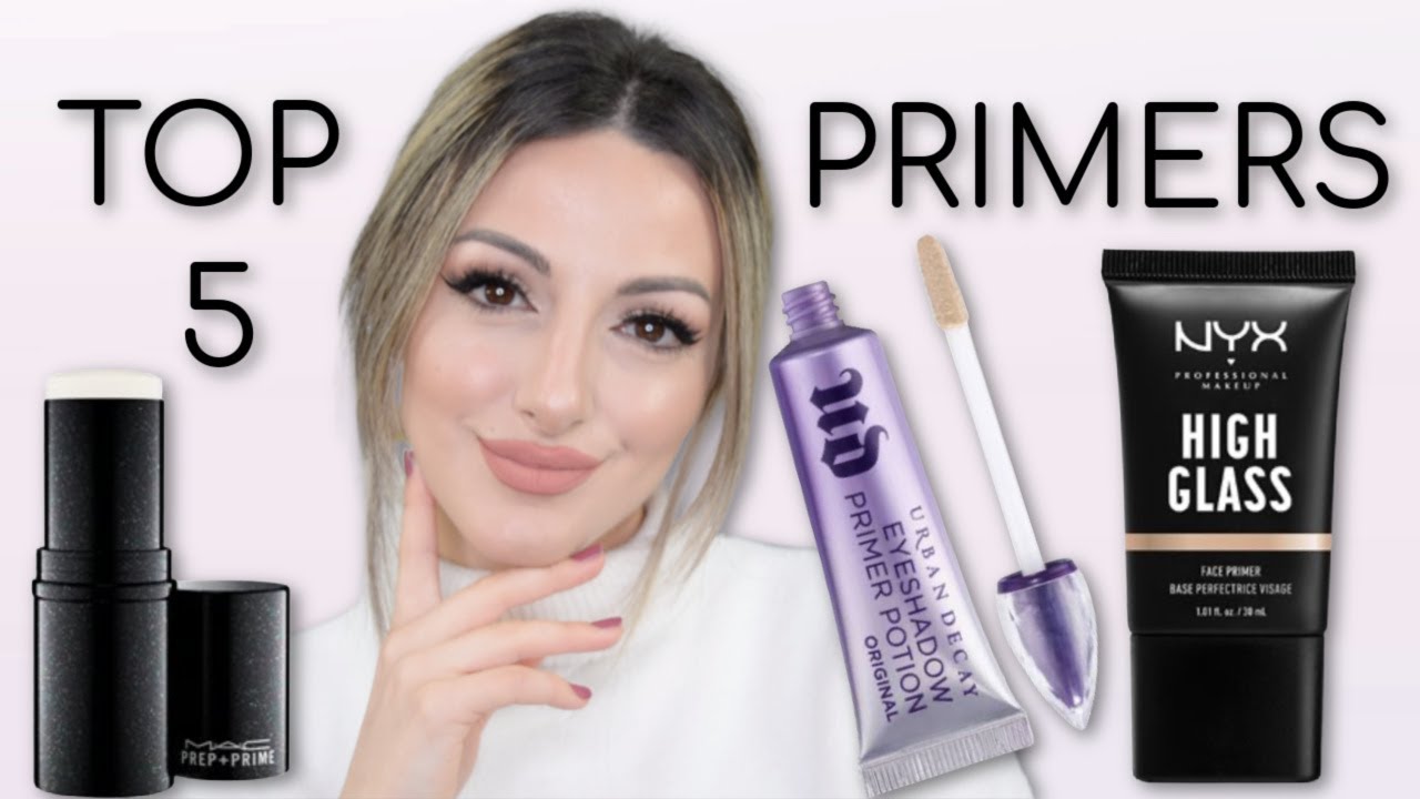 TOP 5 PRIMERS ΠΡΟΣΩΠΟΥ & ΜΑΤΙΩΝ || Anna La