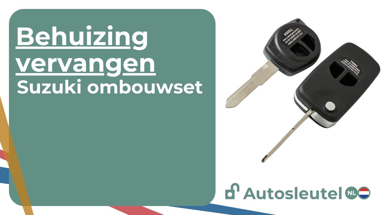 Suzuki autosleutel - Ombouwset