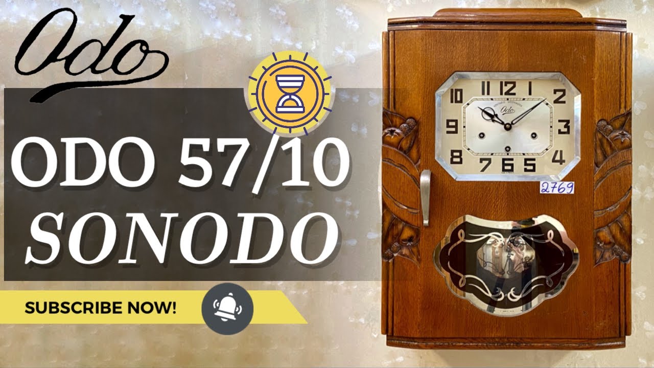 ĐỒNG HỒ ODO 57/10 CHƠI BẢN NHẠC SONODO ĐỘC QUYỀN - 0912011947