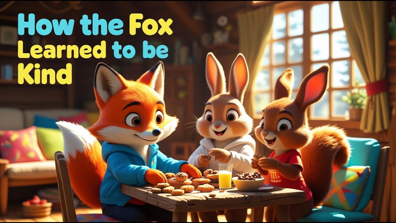 How the Fox Learned to Be Kind 🦊 | A Fun Moral Story About Friendship and Change | Magic Buddy Toons