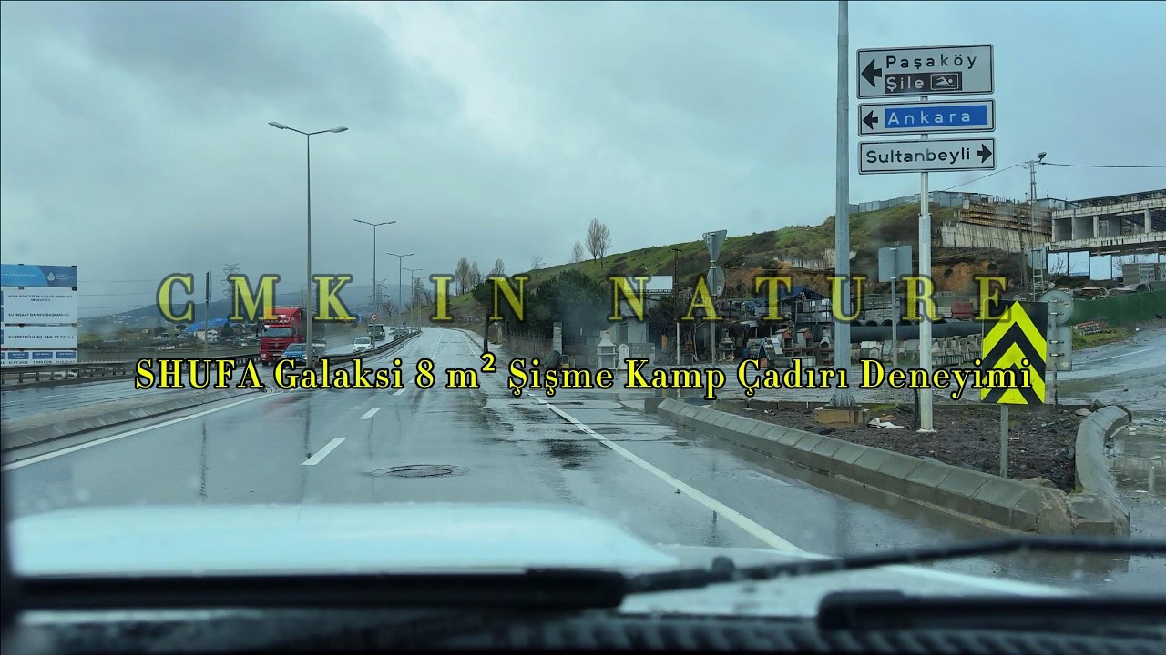0 Derecede Kar, Tipi ve Yağmurda Çadır Testi | Shufa 8 m² İlk Kullanım