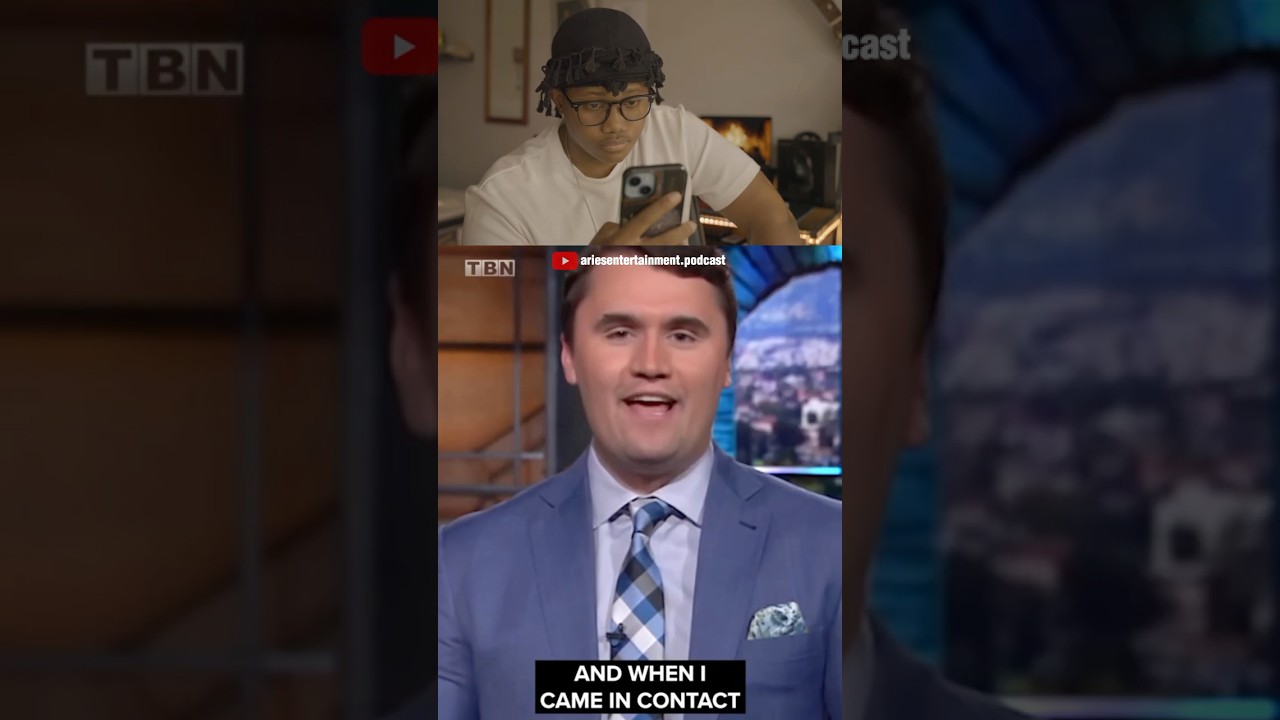Charlie Kirk shares his powerful testimony of coming to faith 🙏 #christian #testimony #jesus #shorts