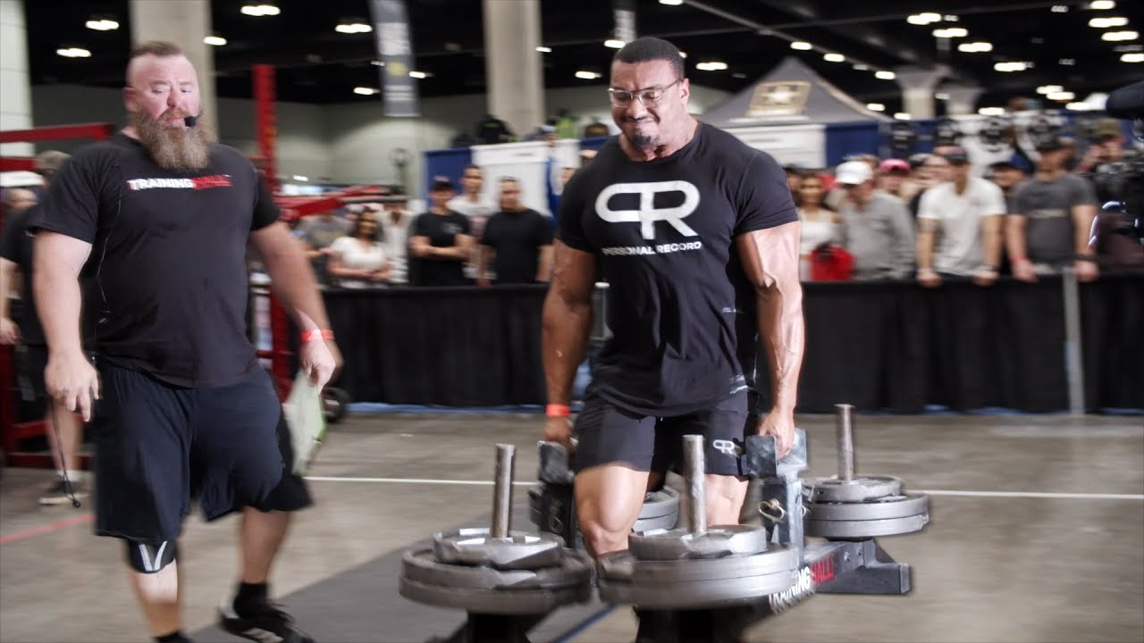 MY FIRST STRONGMAN COMPETITION LARRYWHEELS