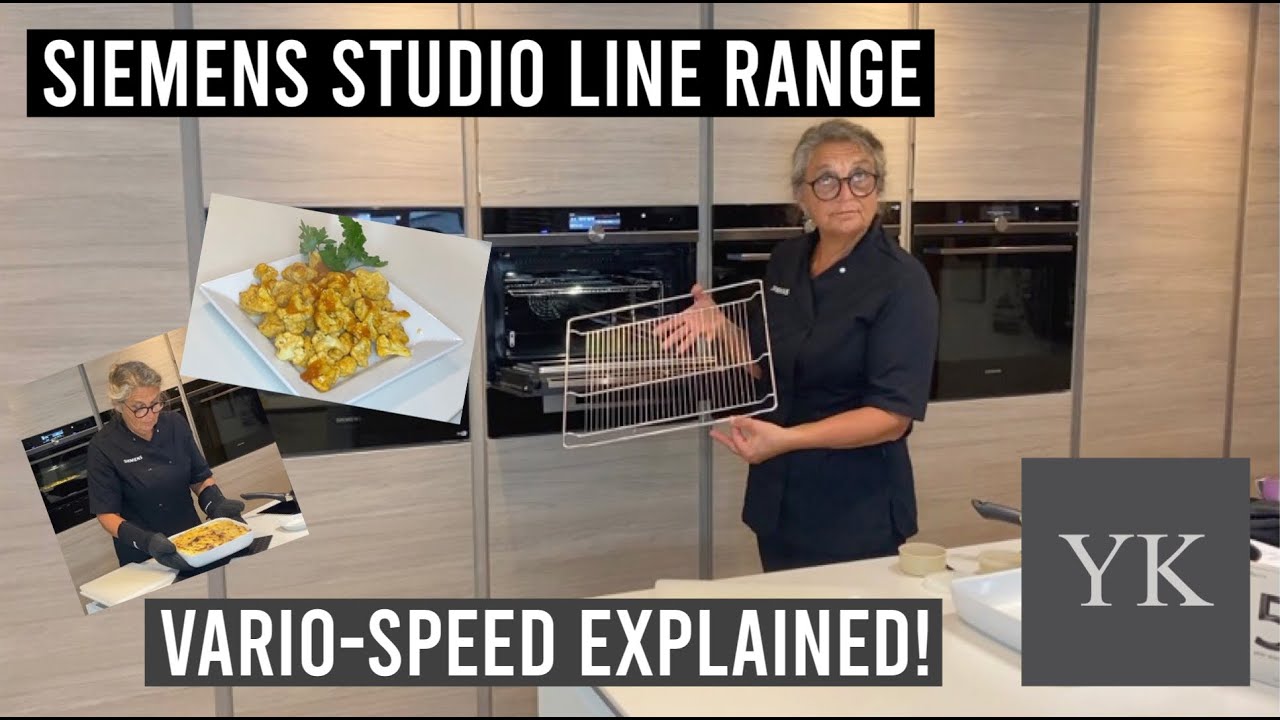Siemens studio line range | Vario-speed explained!