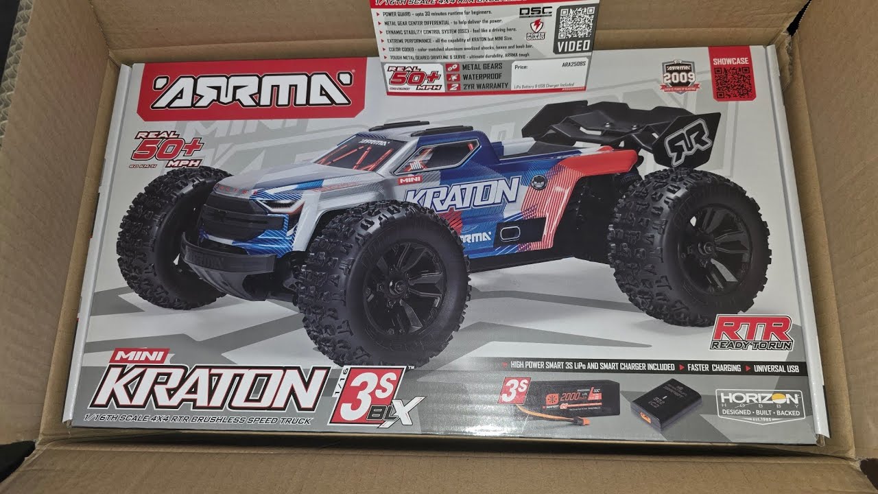 Its here MINI KRATON unboxing and 1st impressions