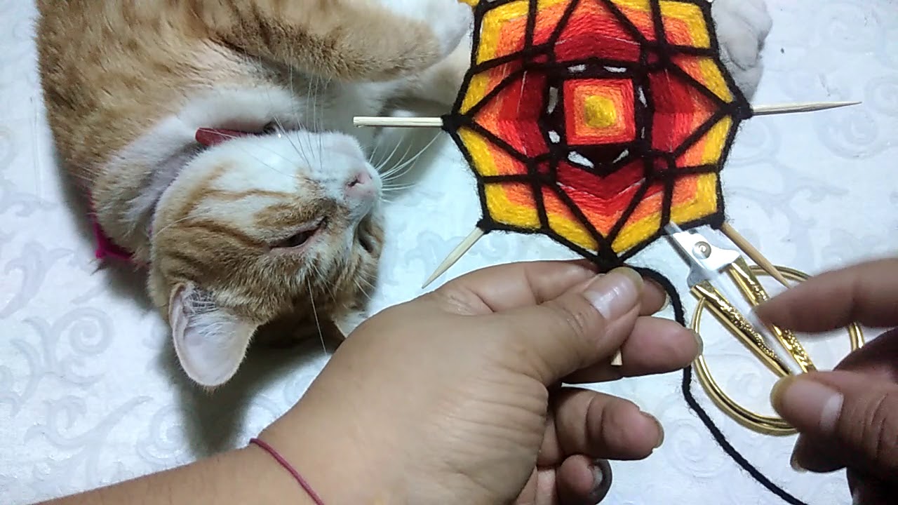 Mandala efecto vitral
