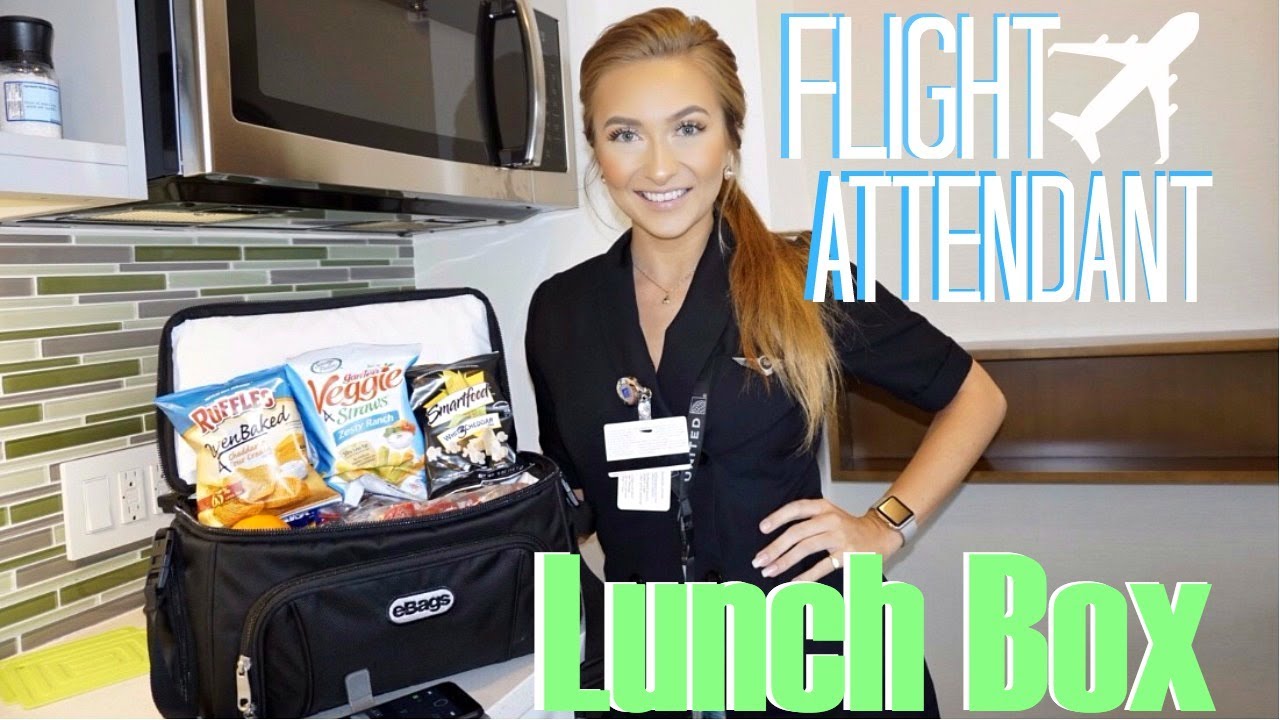 WHAT'S IN MY CREW COOLER  | FLIGHT ATTENDANT EDITION