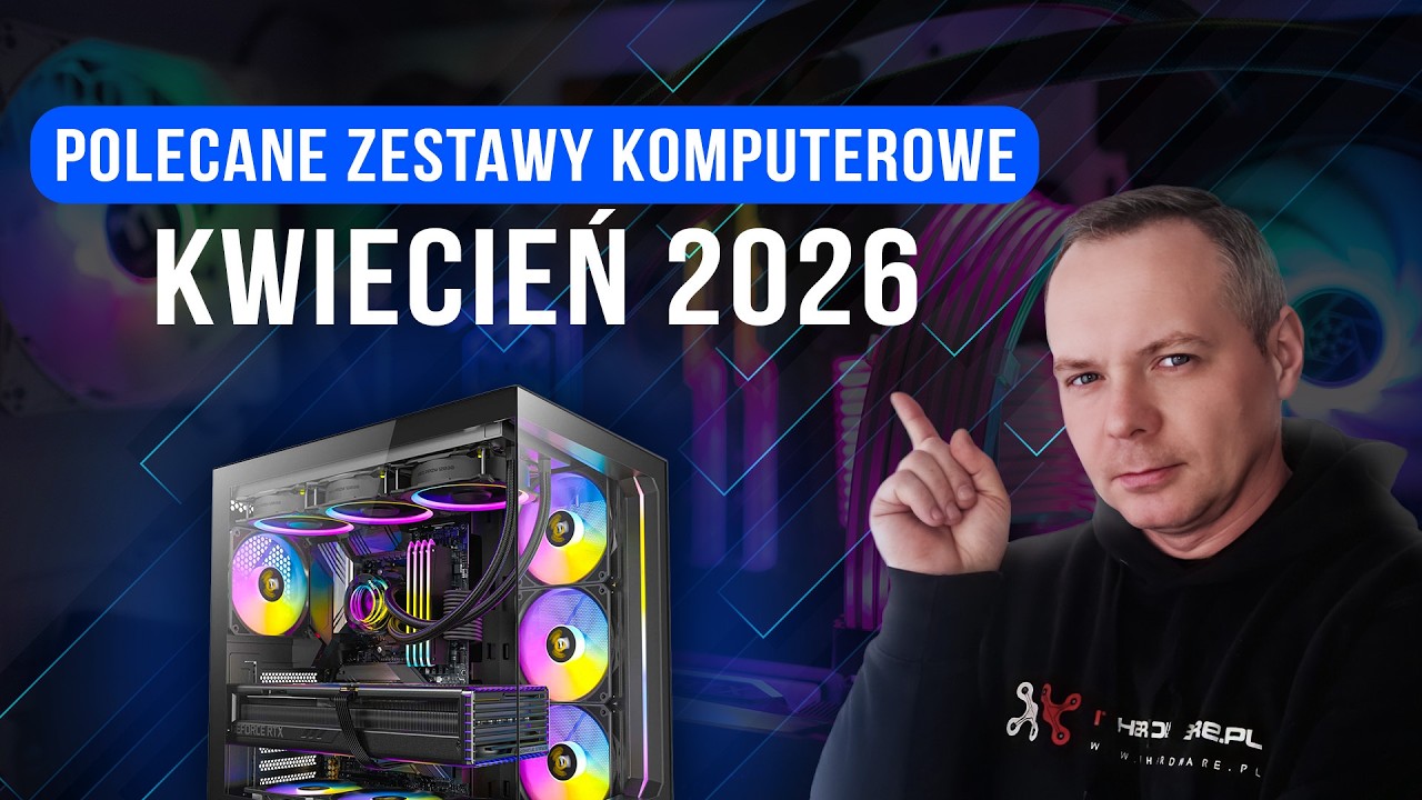 Polecane zestawy do gier - kwiecień 2026. Pamięć potaniała, ale nadal jest drogo.