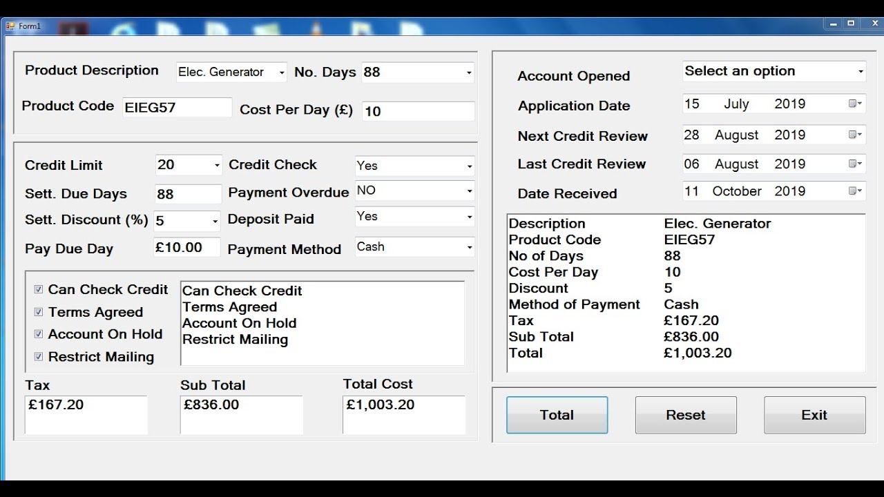 How to Create an Inventory System in Visual Basic.Net - Part 1 of 2