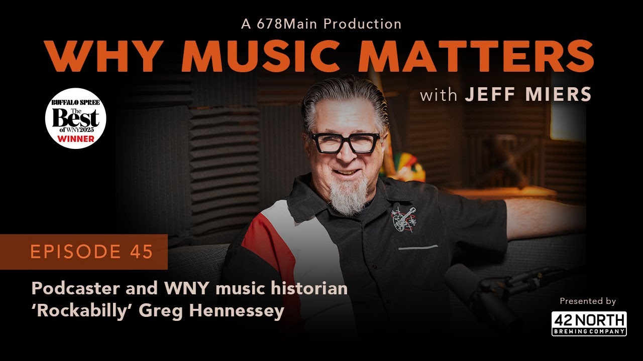 Podcaster and WNY music historian ‘Rockabilly’ Greg Hennessey