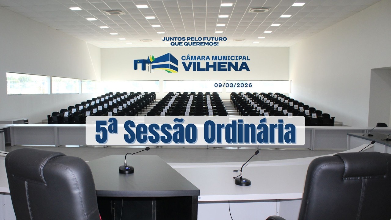 5ª Sessão Ordinária de 2026