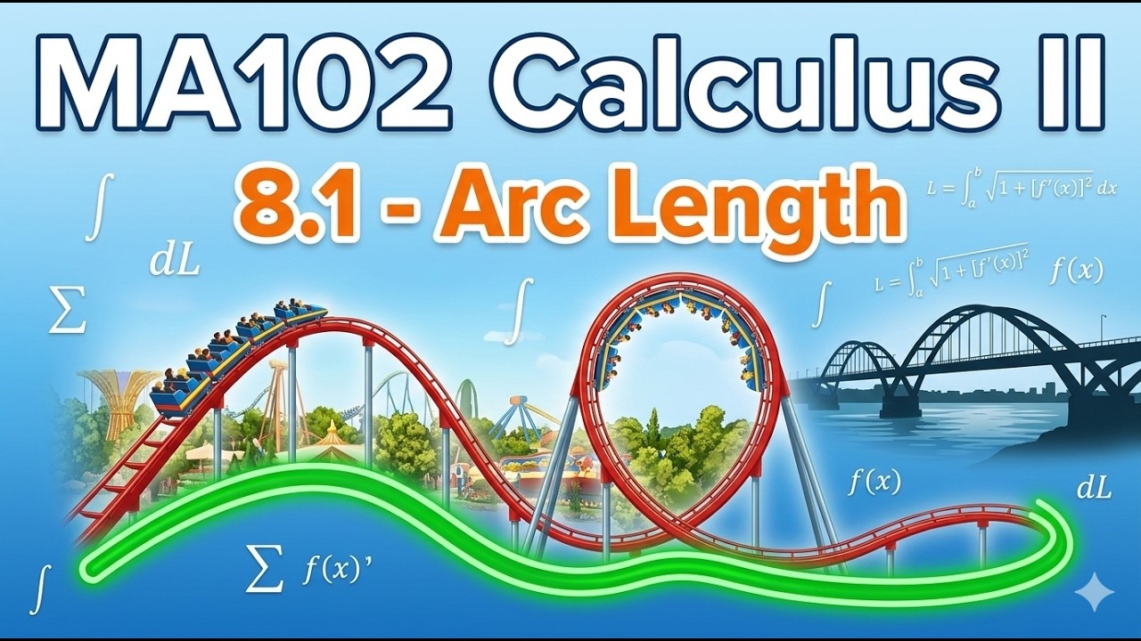 MA 102 - 8.1 - Arc Length