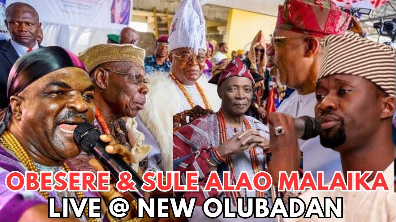 Epic Fuji Clãsh! OBESERE vs MALAIKA Live @ Ladoja’s Olubadan Coronation